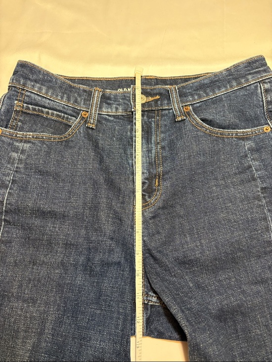 Barrel Jeans! Wide Leg Old Navy Dark Wash High-Waisted Barrel Ankle Jeans Size 6 - Picture 6 of 9